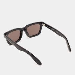 Alexander McQueen Black AM0392S Square Sunglasses