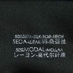 Alexander McQueen Black Skull Print Silk & Modal Scarf