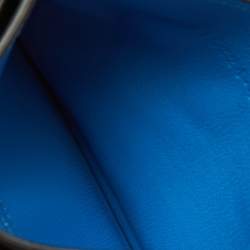 Pre Owned  Alexander Mcqueen Black Logo Print Leather Card Holder