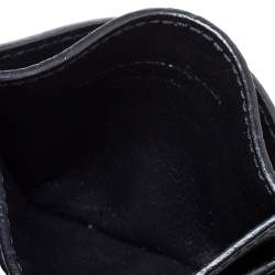  Alexander Mcqueen Black Leather Skull Card Holder