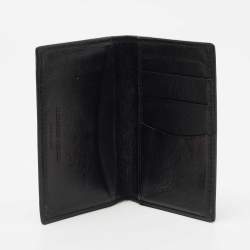 Alexander McQueen Black Studded Leather Card Case
