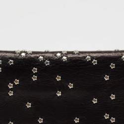 Alexander McQueen Black Studded Leather Card Case