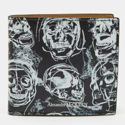 Alexander McQueen Black Skull Travel Wallet at the best price