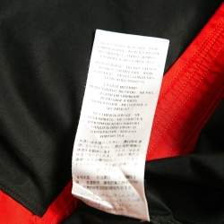 Pre Owned Alexander McQueen Black Cotton Zip Detail Shirt XL