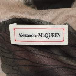 Alexander McQueen Multicolor Floral Print Cotton Button Front Shirt M