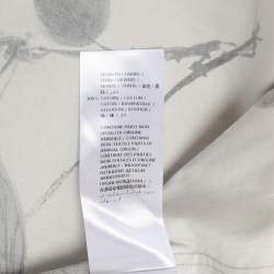 Alexander McQueen Multicolor Floral Print Cotton Button Front Shirt M