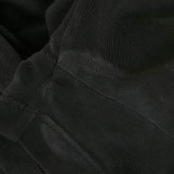 Pre Owned Alexander McQueen Black Skull Print Cotton Crew Neck T-Shirt M