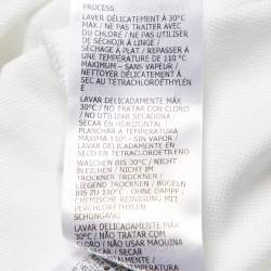 Pre Owned Alexander McQueen White Logo Harness Cotton Pique Polo T-Shirt XXL