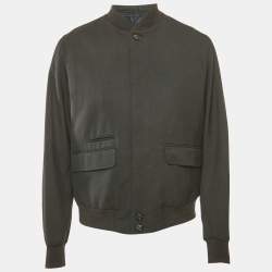 Alexander McQueen Grey Wool Button Front Jacket XXL