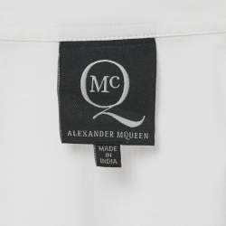 Pre Owned McQ by Alexander McQueen White Cotton Long Sleeve Shirt XL