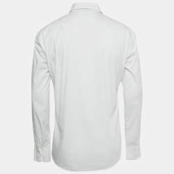 Pre Owned McQ by Alexander McQueen White Cotton Long Sleeve Shirt XL