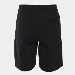 Pre Owned Alexander McQueen Black jersey Short S
