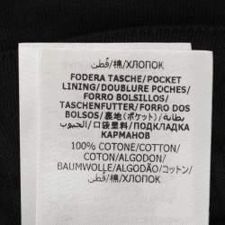 Pre Owned Alexander McQueen Black jersey Short S