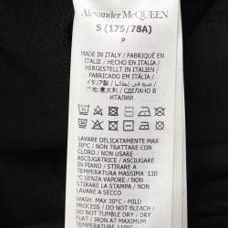 Pre Owned Alexander McQueen Black jersey Short S