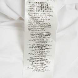 Pre Owned Alexander McQueen White Jersey Crewneck T-Shirt M