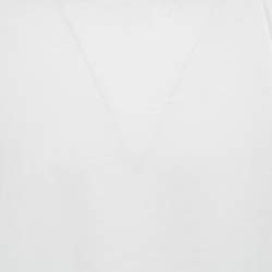 Pre Owned Alexander McQueen White Jersey Crewneck T-Shirt M