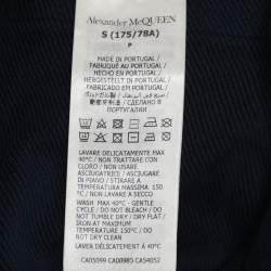 مملوكة مسبقًا Alexander McQueen Blue Cotton Short S