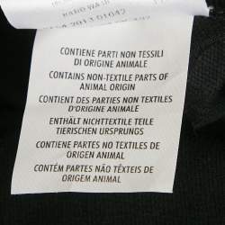 مملوكة مسبقًا تي شيرت ألكسندر ماكوين جيرسي أسود مقاس كبير