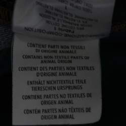 Pre Owned Alexander McQueen Navy Blue Denim Pants XS