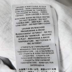 Pre Owned Alexander McQueen White Floral Skull Print Cotton T-Shirt S