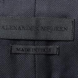 Pre Owned Alexander McQueen Black Oxford Cotton Button Front Shirt 2XL