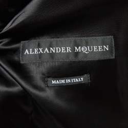 Alexander McQueen Multicolor Floral Patterned Bomber Jacket XL
