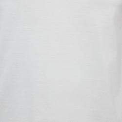 Pre Owned Alexander McQueen White Logo Embroidered Cotton T-Shirt S
