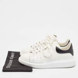 Alexander McQueen White Leather Oversized Sneakers Size 41