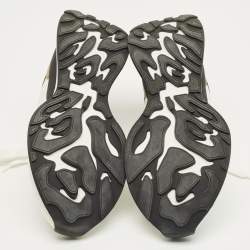 Pre Owned Alexander McQueen Multicolor Leather and Suede Sprint Runner Sneakers Size 45