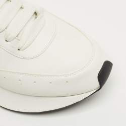 Pre Owned Alexander McQueen Multicolor Leather and Suede Sprint Runner Sneakers Size 45