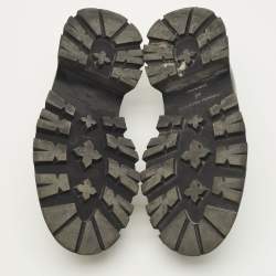 مملوكة مسبقًا Alexander McQueen Wander Size 40 Black Leather Loafers