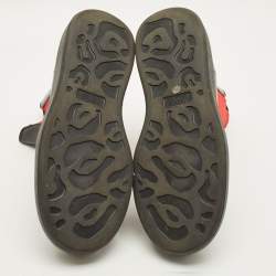 مملوكة مسبقًا حذاء بوت تشيلسي ألكساندر ماكوين جلد أسود مقاس 44