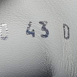 مملوكة مسبقًا حذاء رياضي أليكسندر ماكوين جلدي أبيض/أسود ركض كبير الحجم مقاس 43 برباط