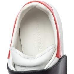 Alexander McQueen Multicolor Leather Oversized Velcro Strap Sneakers Size 40.5