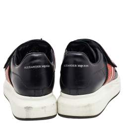 Pre Owned Alexander McQueen Multicolor Leather Studded Strap Larry Oversized Sneakers Size 42