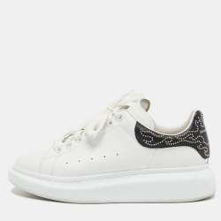 Alexander McQueen White Leather Oversized Sneakers Size 41