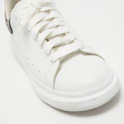 Alexander McQueen White Leather Oversized Sneakers Size 41