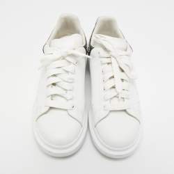 Alexander McQueen White Leather Oversized Sneakers Size 41