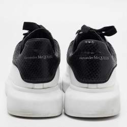 Alexander McQueen White Leather Oversized Sneakers Size 41
