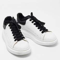 Alexander McQueen White Leather Oversized Sneakers Size 41