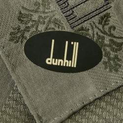 مملوكة مسبقًا Dunhill Green Cotton Handkerchief