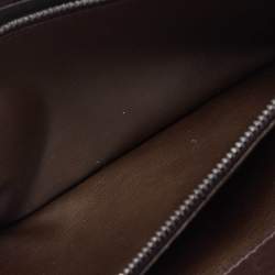 Alfred Dunhill Navy Blue Leather Long Bifold Wallet 