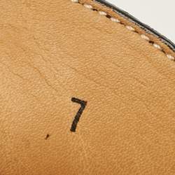 Pre Owned Alfred Dunhill Size 41 Black Leather Loafers