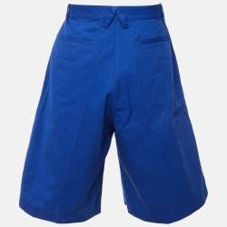 Pre Owned Ambush Blue Cotton Wide Shorts M/Waist 33"