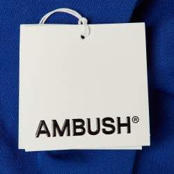 Pre Owned Ambush Blue Cotton Wide Shorts M/Waist 33"