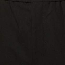 مملوكة مسبقًا بنطال أمي ألكسندر ماتيوسي صوف مزيج أسود مقاس متوسط