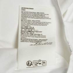 مملوكة مسبقًا Ami Alexandre Mattiussi White Cotton Long Sleeve Shirt M