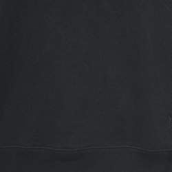 Amiri Black Cotton Knit Round Neck Sweatshirt M