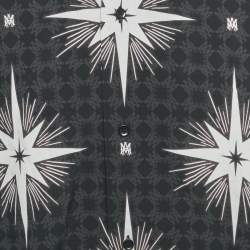Pre Owned Amiri Starburst Print Crepe Button Front Camp Shirt XXL
