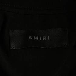 Amiri Black Crystal Ball Print Cotton T-Shirt XL